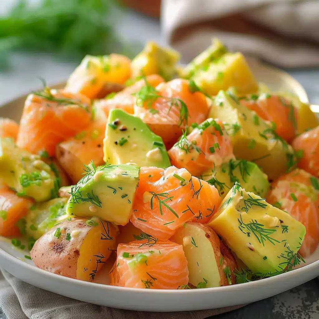 Ensaladilla de Patata con Salmón y Aguacate