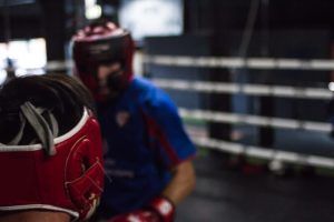 ring de boxeo en Entrena en Barcelona