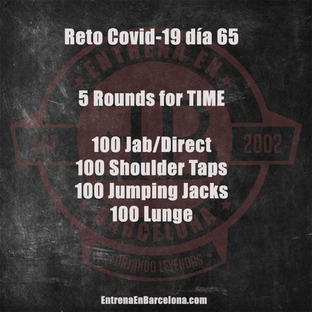 entrenamiento en casa sin material