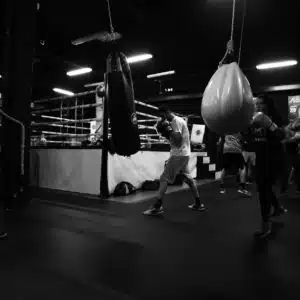 sacos de boxeo entrena e n Barcelona