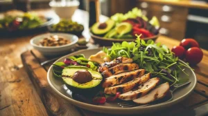 almuerzo saludable keto