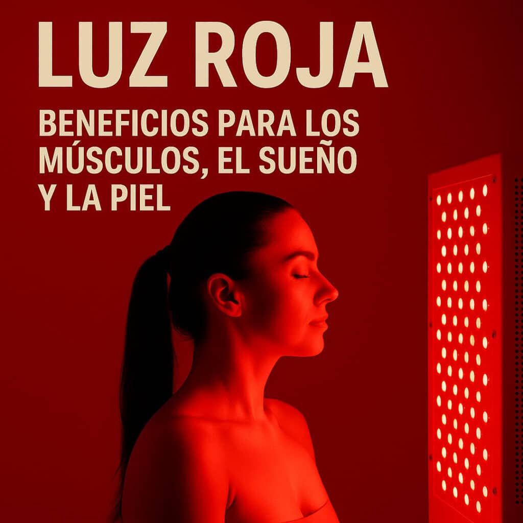 Dispositivo de luz roja aplicado en recuperación muscular