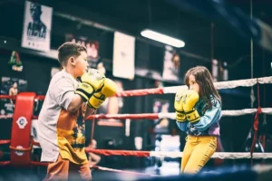 Clases de boxeo infantil en Barcelona para niños y niñas